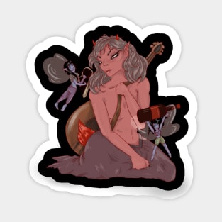 God of wine Sticker